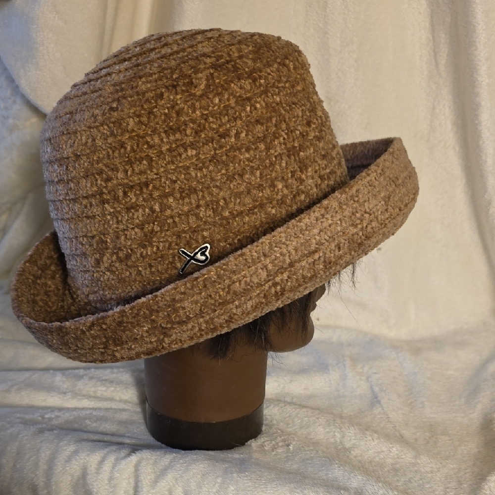 Betmar New York Chic Packable Women's Tan Hat - Picture 3 of 7